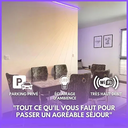Le Midnight : Proche Centre Apartment Nantes